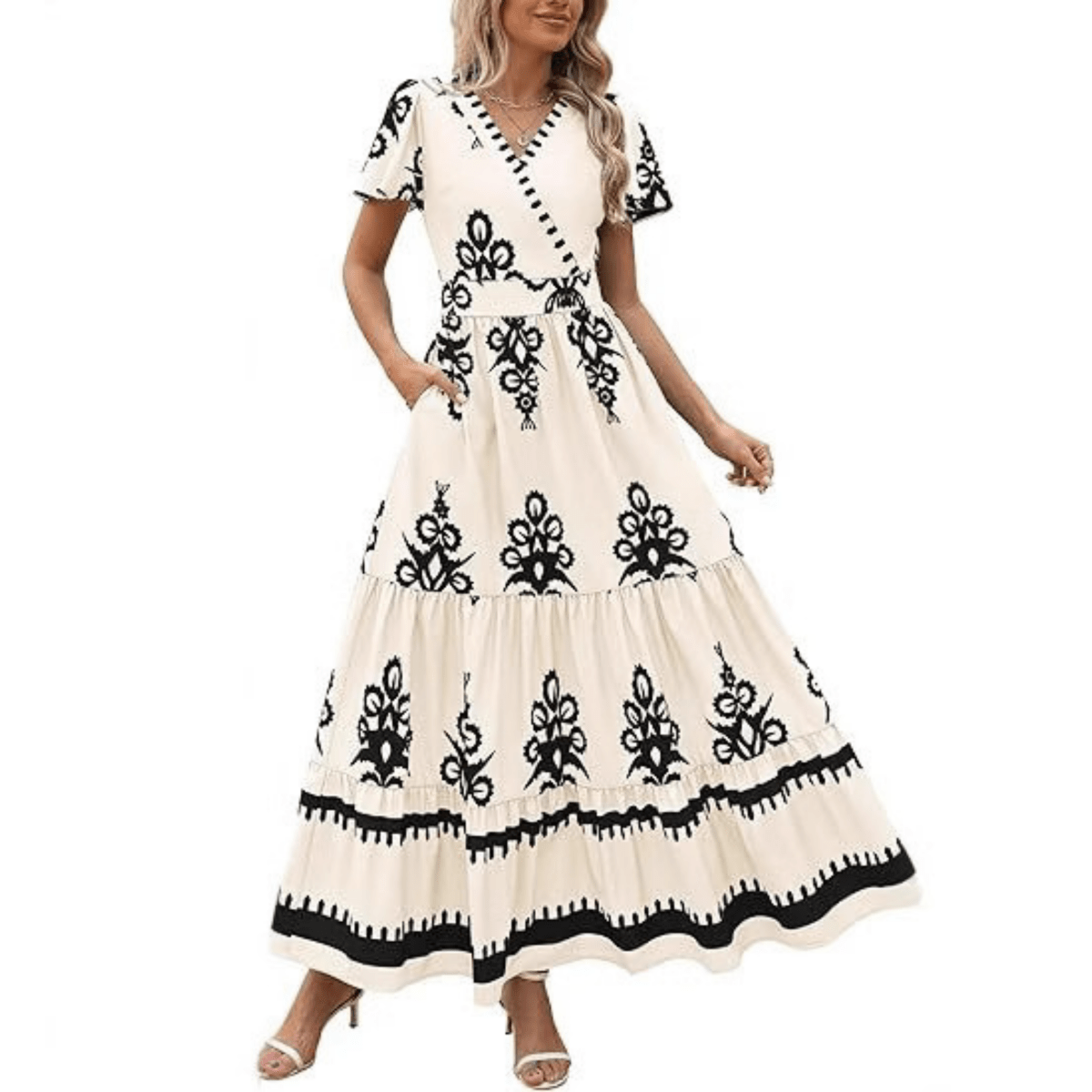 HELLENORE™ - Casual Chic Floral Maxi Dress